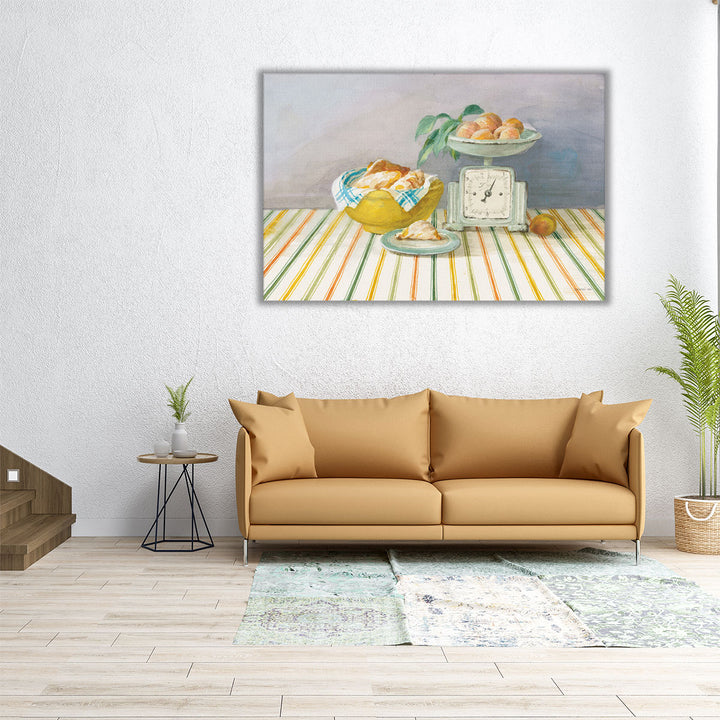 36x24 Canvas Print – impressionist fruit painting