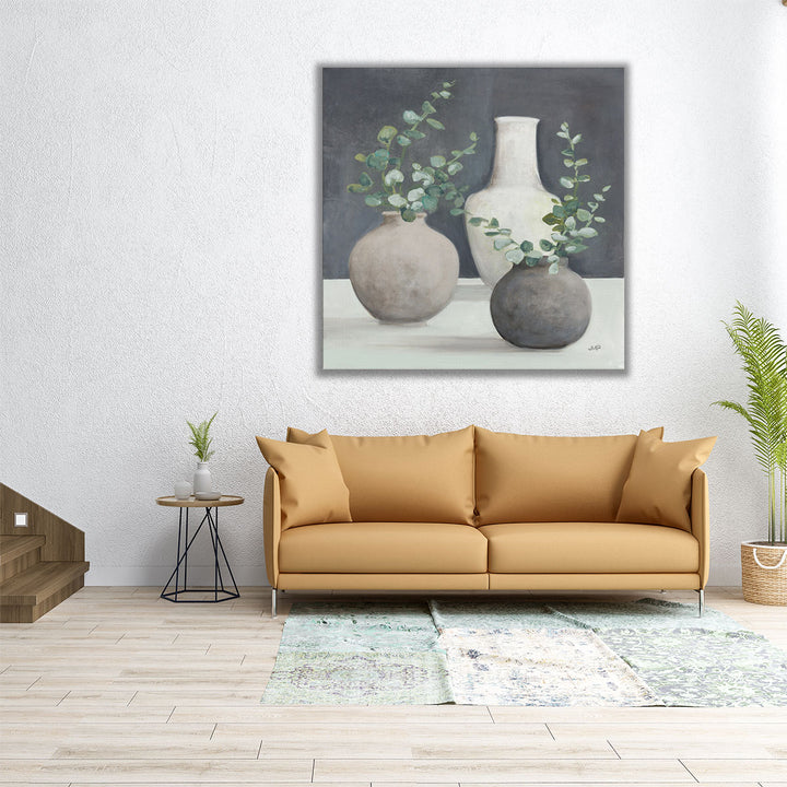 30x30 Canvas Print leaf still life