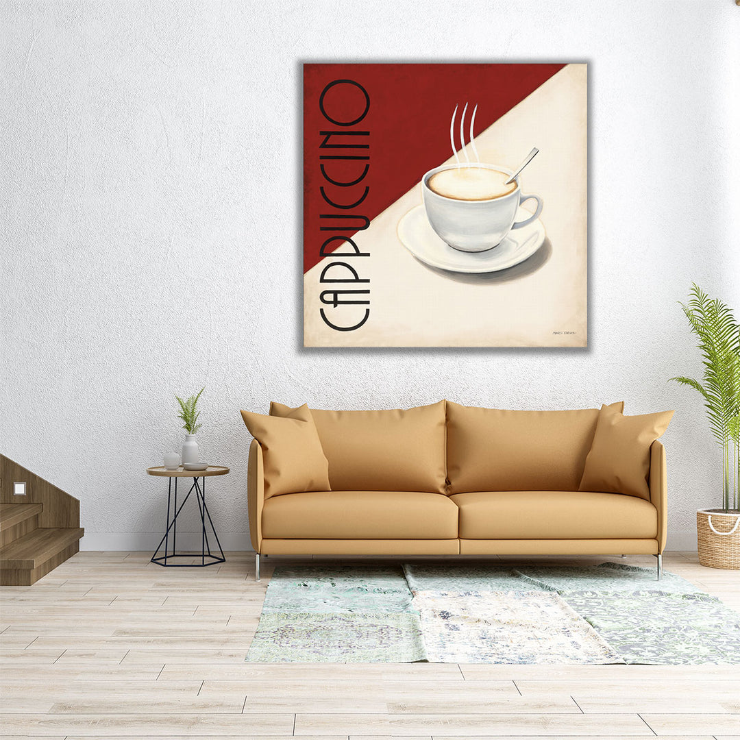 large coffee canvas – vibrant neutral palette