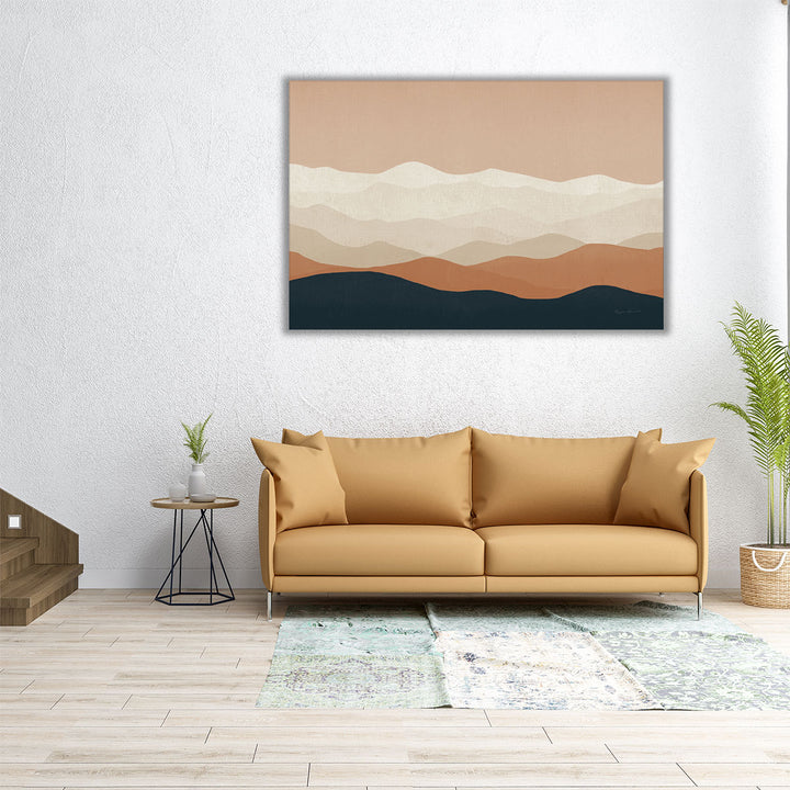 36×24 beige abstract canvas print