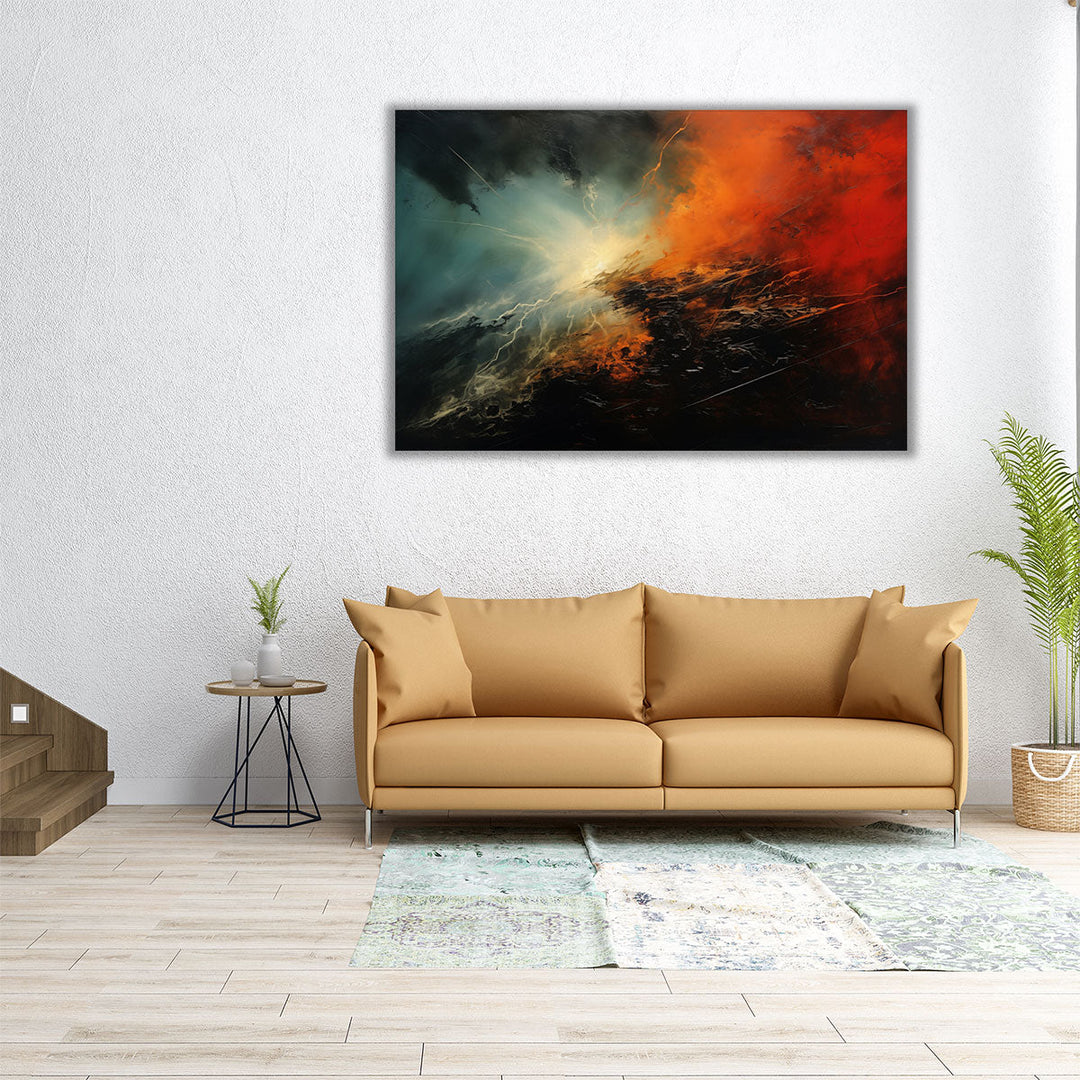 60x40 Abstract Canvas – oversized modern art print