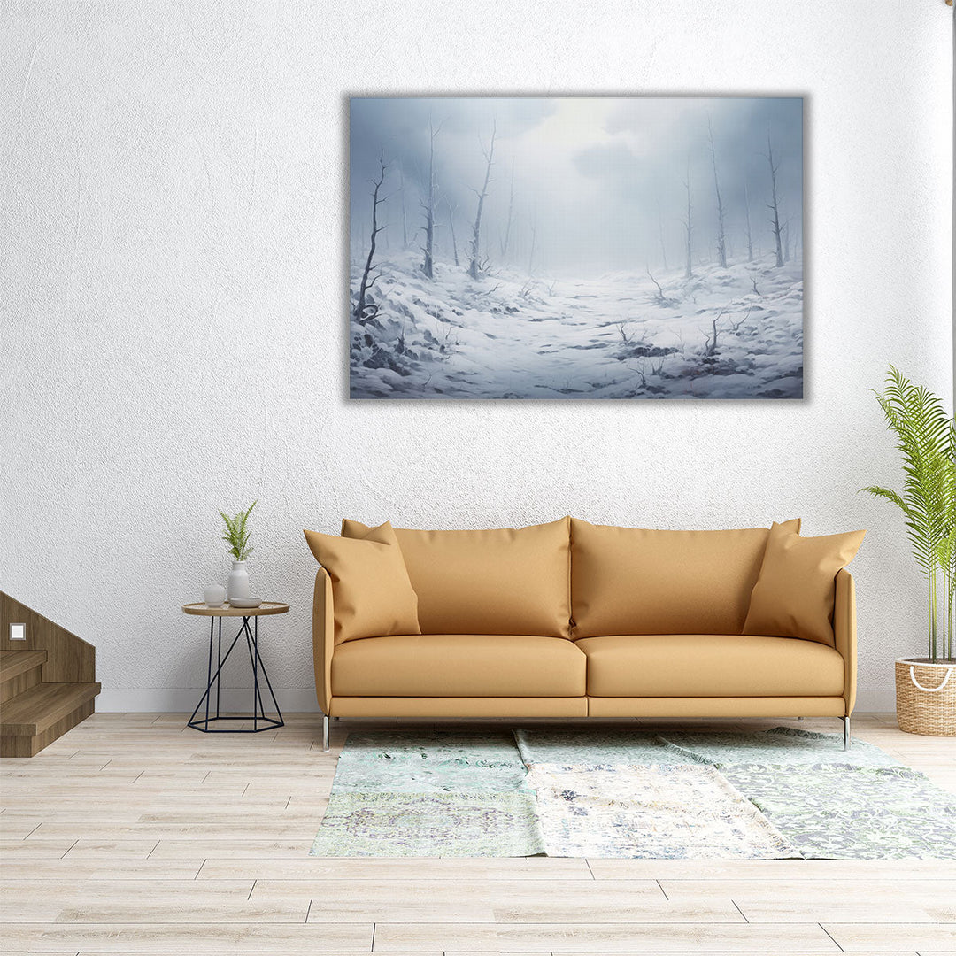 Too Cold - Canvas Print Wall Art