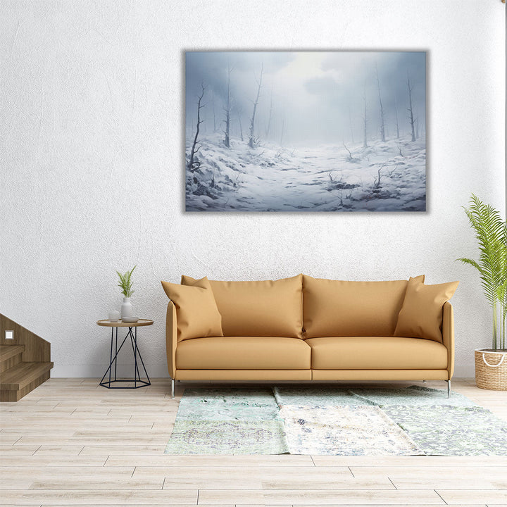 Too Cold - Canvas Print Wall Art