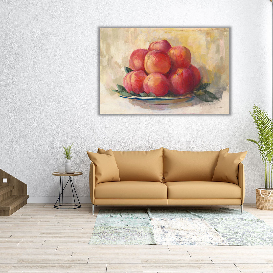 36x24 Canvas Print - impressionist fruit scene