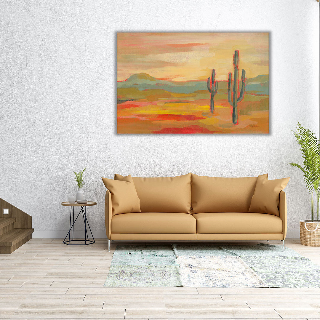36x24 canvas desert sunset print