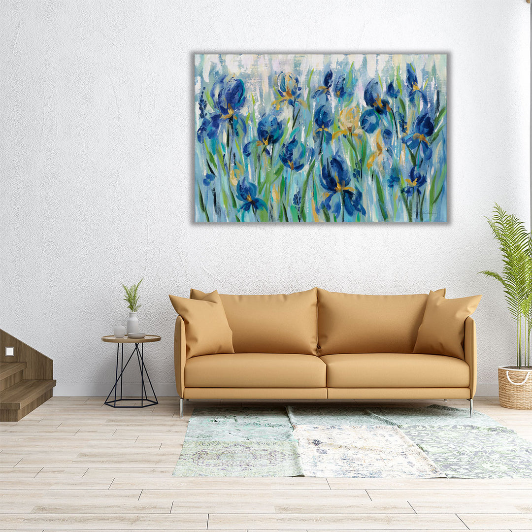 30x20 wrapped canvas floral abstract art