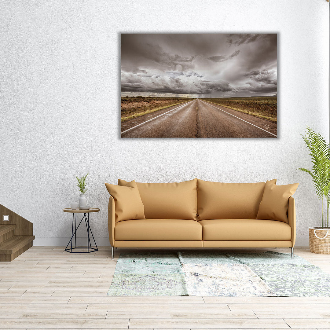 36x24 canvas print stormy landscape scene