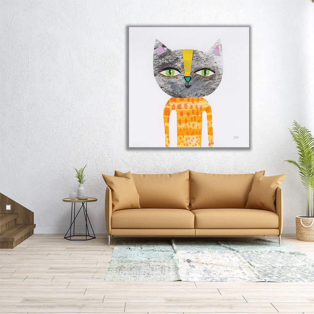 Cool Cats I - Canvas Print Wall Art