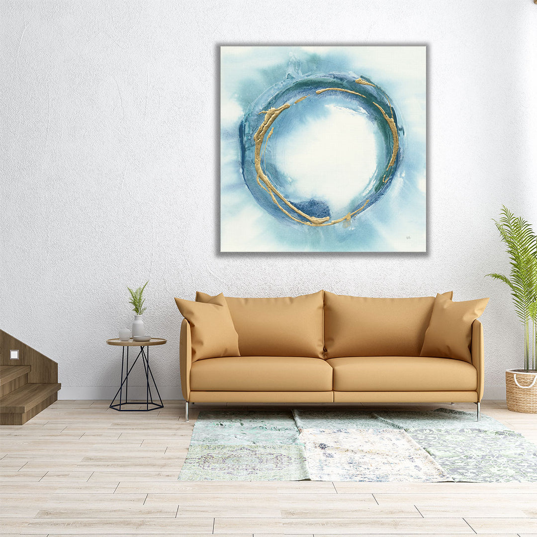 24×24 crisp circle canvas print