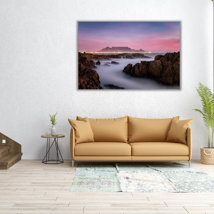 Table Mountain Cape Town South Africa - Canvas Print Wall Art