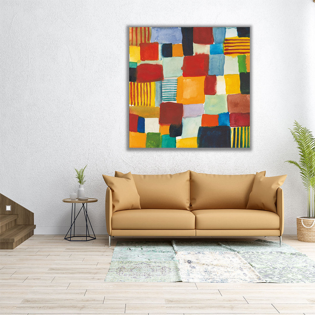 City Block I - Canvas Print Wall Art