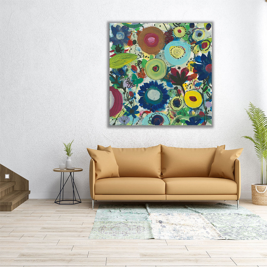 Jewel Garden IV - Canvas Print Wall Art