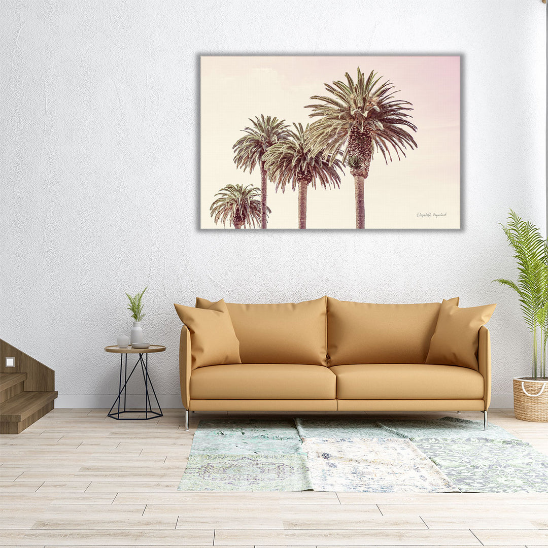 Pastel Palms - Canvas Print Wall Art
