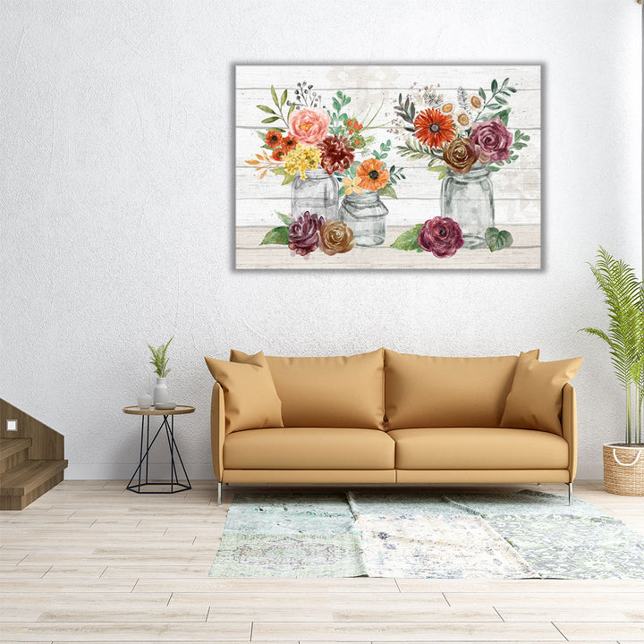 Flower Fest IV - Canvas Print Wall Art