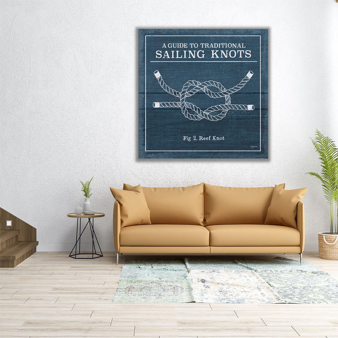 Vintage Sailing Knots III - Canvas Print Wall Art