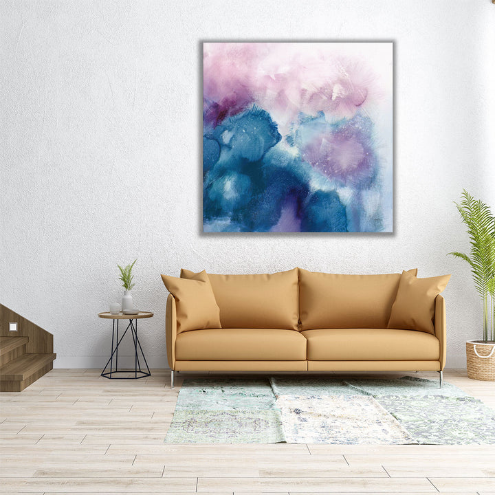 Wrapped canvas abstract hallway print