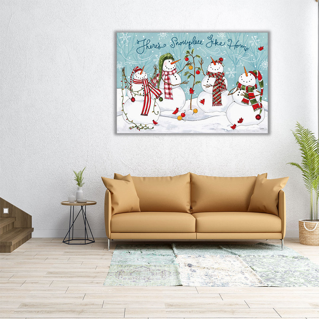 Snowplace Like Home I - Canvas Print Wall Art