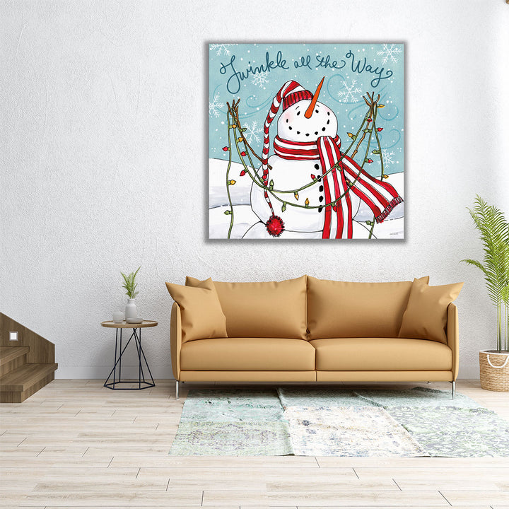 Snowplace Like Home II - Canvas Print Wall Art