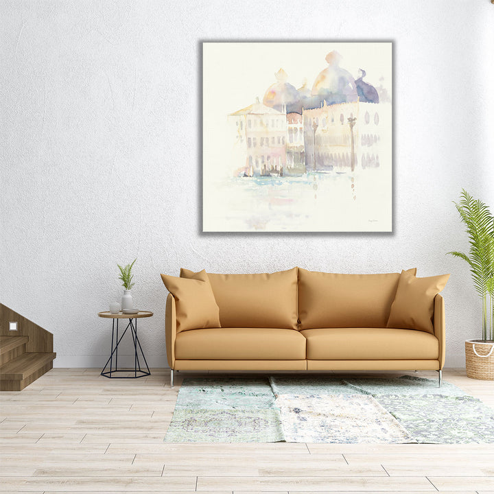 Square architectural abstract art for walls
