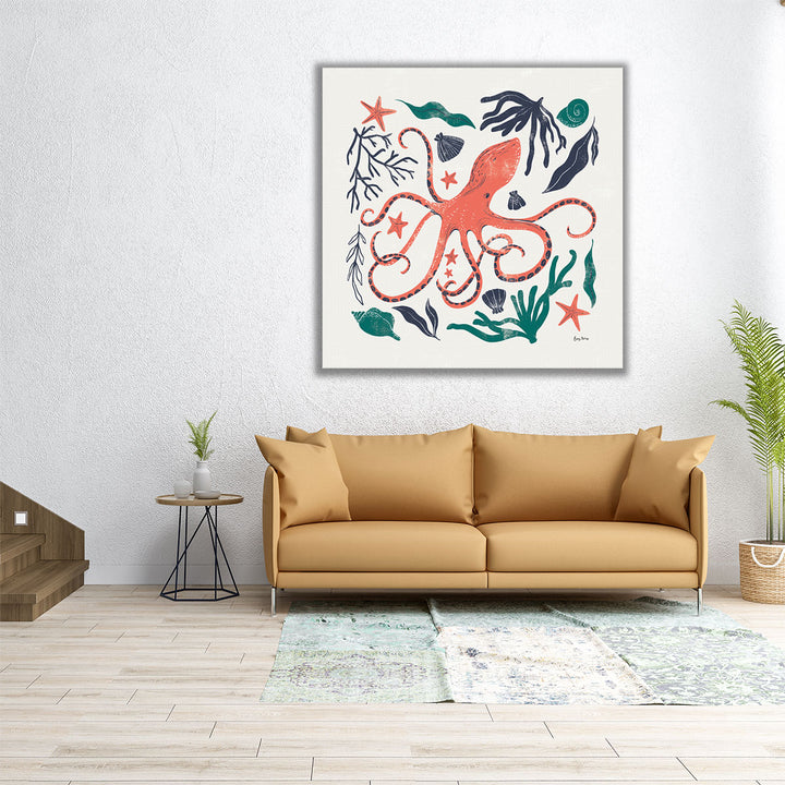 Coastal Reef IV - Canvas Print Wall Art