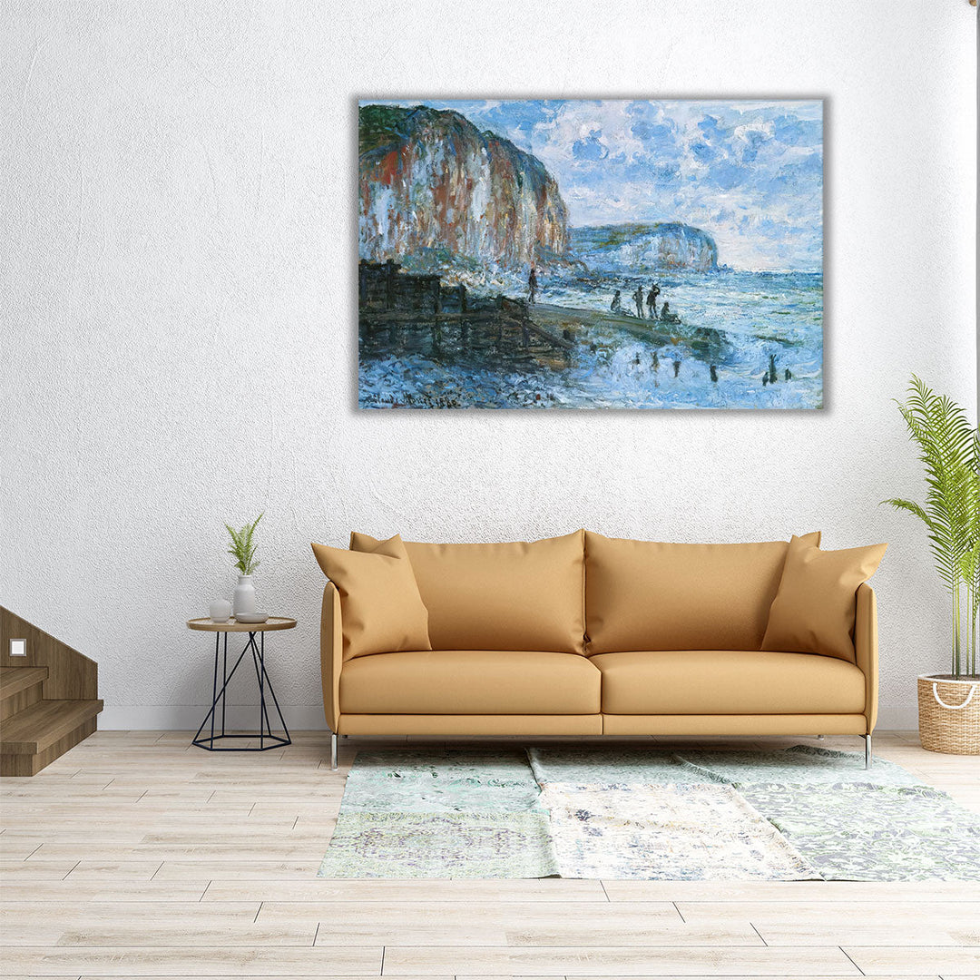 Cliffs of Les Petites-Dalles, 1880 - Canvas Print Wall Art