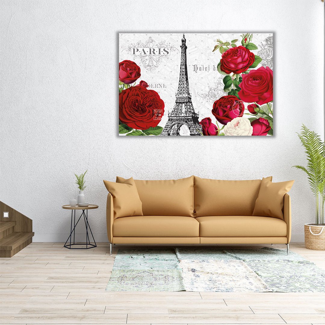 Rouge Paris I - Canvas Print Wall Art