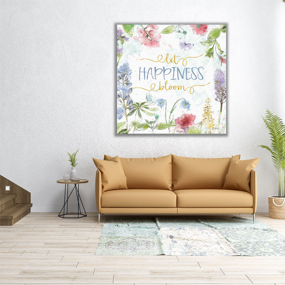 Spring Splash IV - Canvas Print Wall Art
