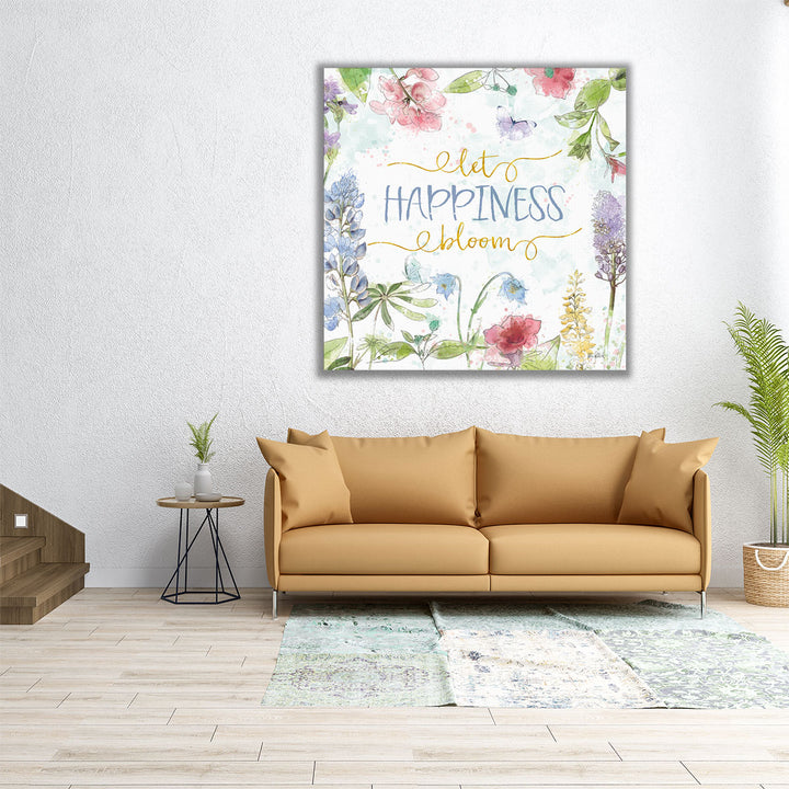 Spring Splash IV - Canvas Print Wall Art