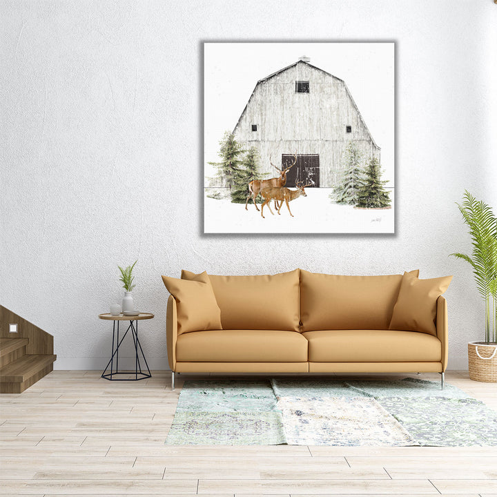 Wooded Holiday VI - Canvas Print Wall Art