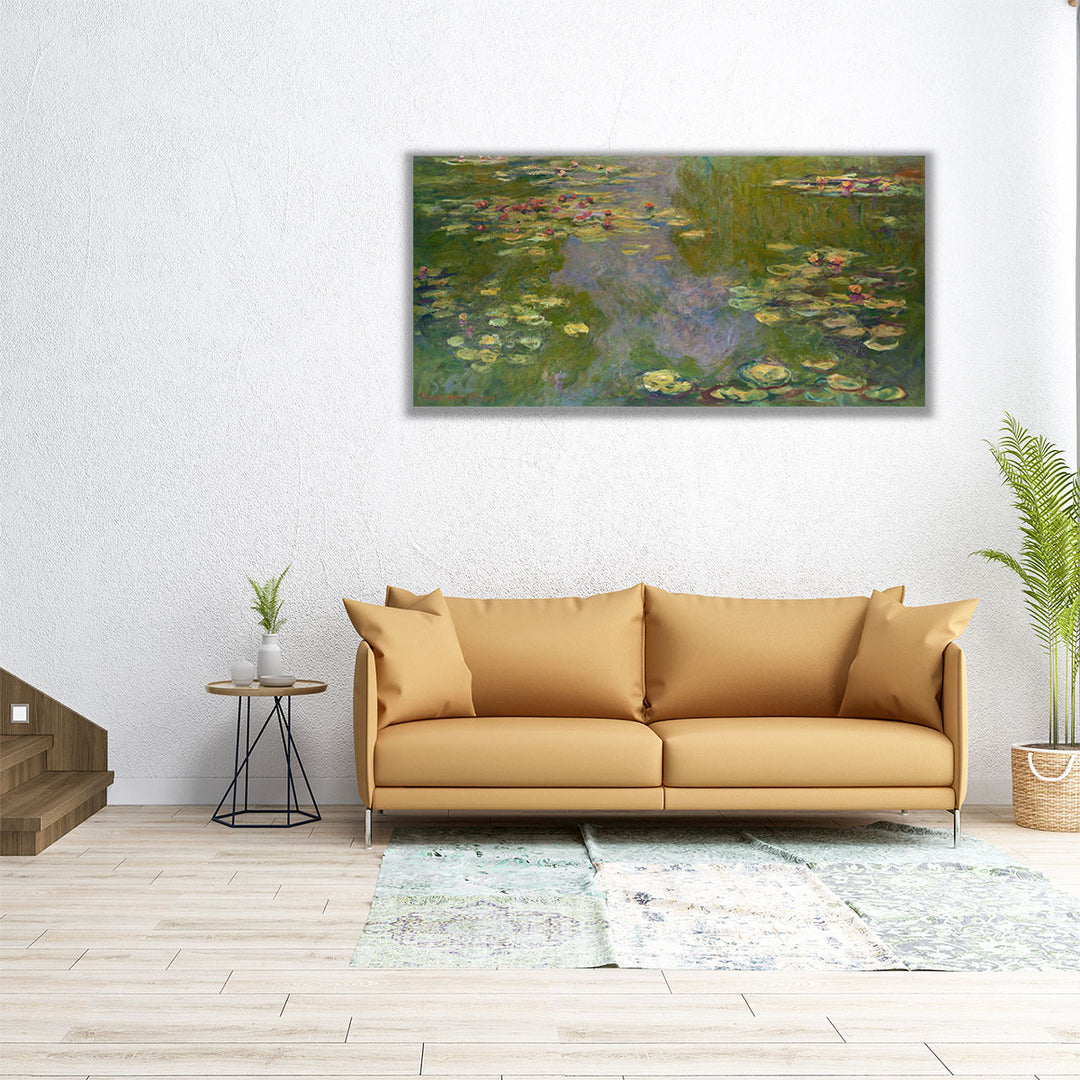 Water Lilies, 1919 - Canvas Print Wall Art
