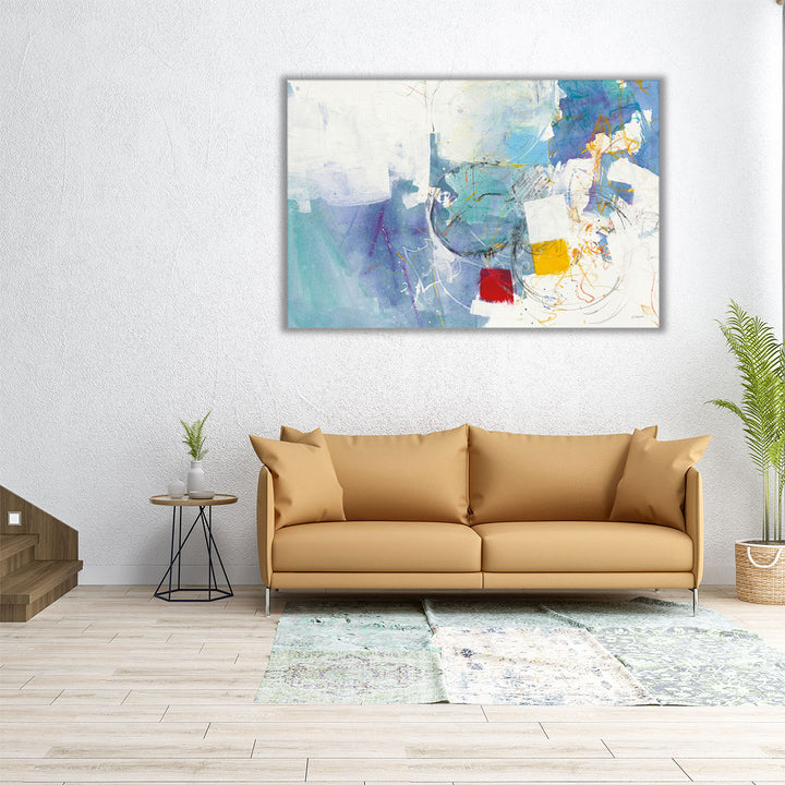 36x24 hallway abstract painting on canvas