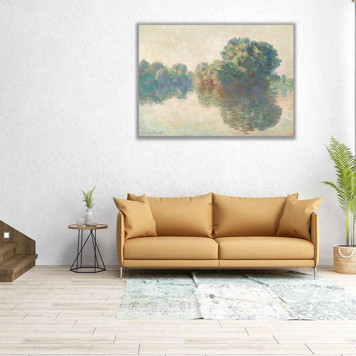 The Seine at Giverny, 1897 - Canvas Print Wall Art