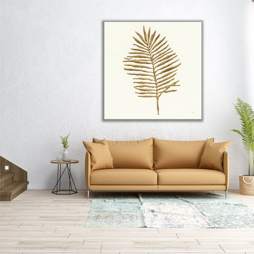 Gilded Palm II - Canvas Print Wall Art