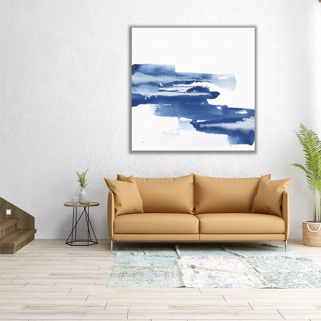 Classic Blue V - Canvas Print Wall Art