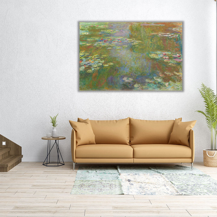 Water Lily Pond, 1917–1919 - Canvas Print Wall Art