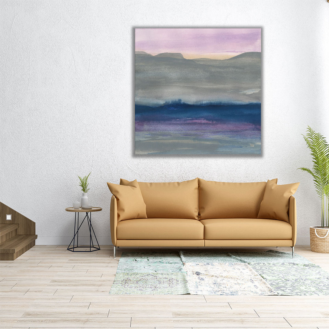 40x40 Wall Art – large square canvas in gray and neutral tones