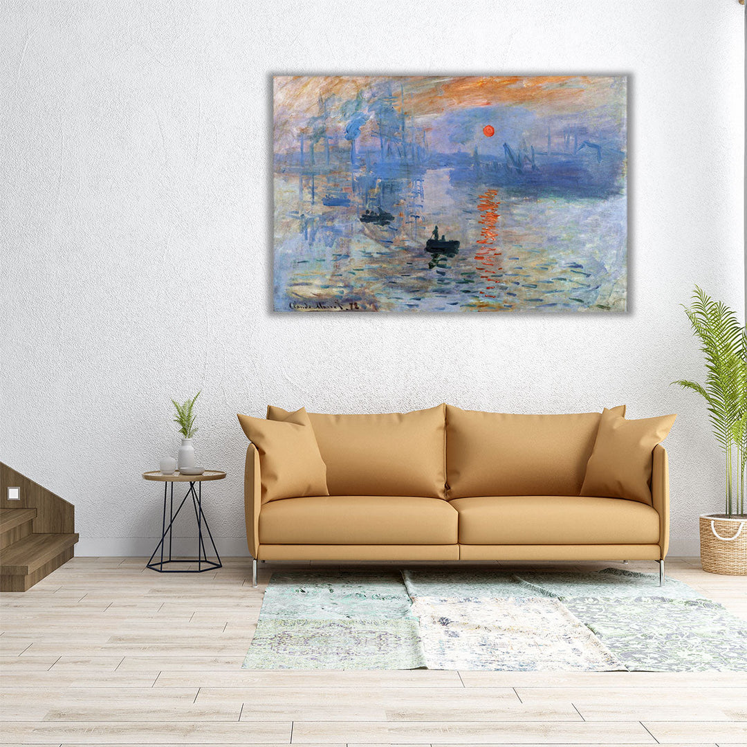 24x16 canvas sunrise river art