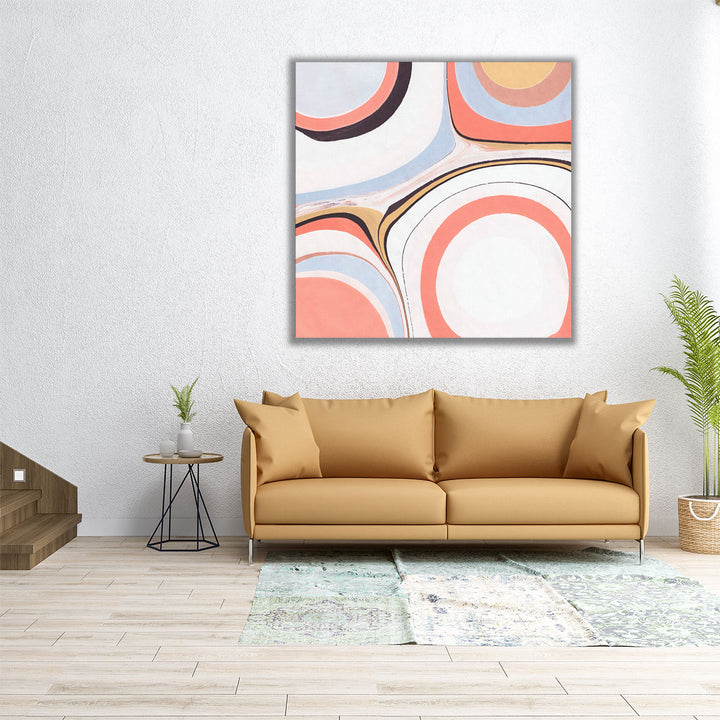 modern texture focal for living room