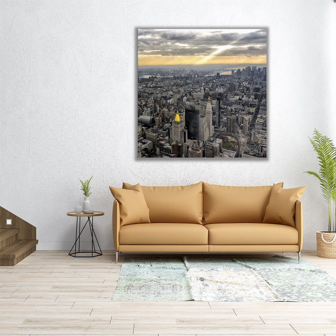 Gold Tones - Canvas Print Wall Art