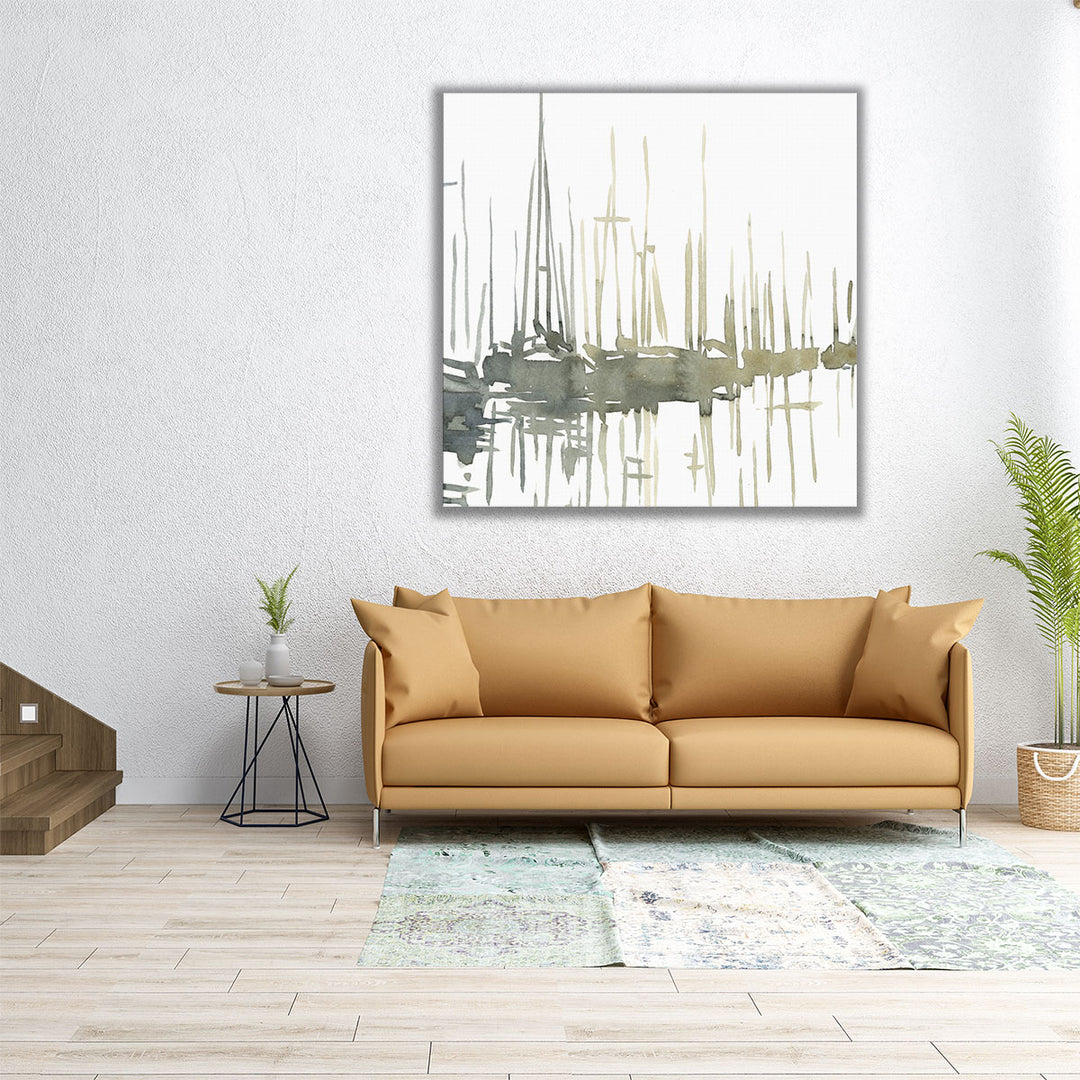 Early Morning Wharf II - Canvas Print Wall Art