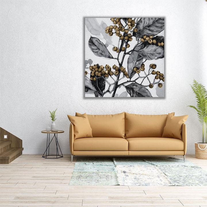 Holly Shadow I - Canvas Print Wall Art