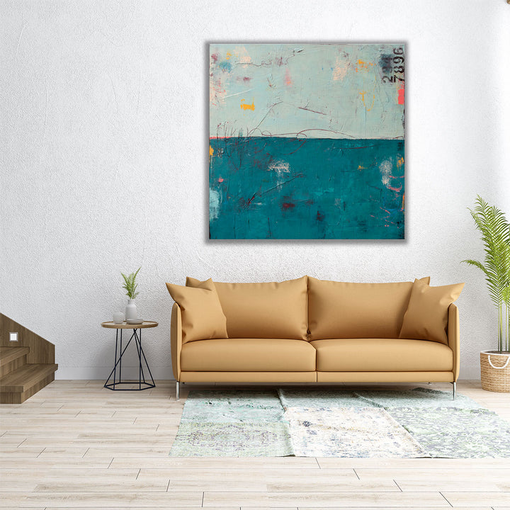 Blue Bay Hideaway - Canvas Print Wall Art