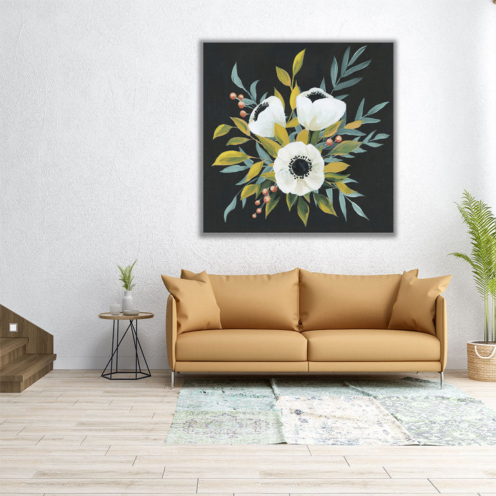Anemone Posy I - Canvas Print Wall Art