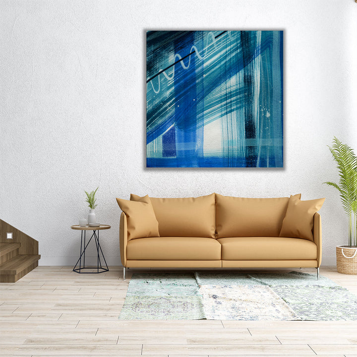 Blue Belle I - Canvas Print Wall Art