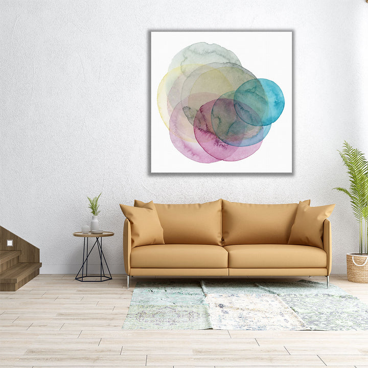 Evolving Planets II - Canvas Print Wall Art