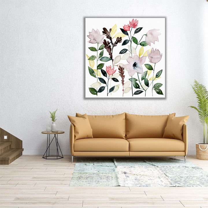 Garland Tide I - Canvas Print Wall Art