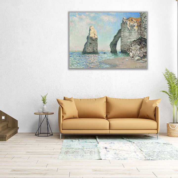 The Cliffs at Étretat, 1885 - Canvas Print Wall Art