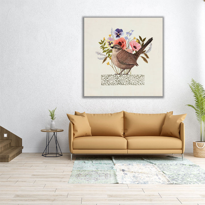 Avian Collage I - Canvas Print Wall Art