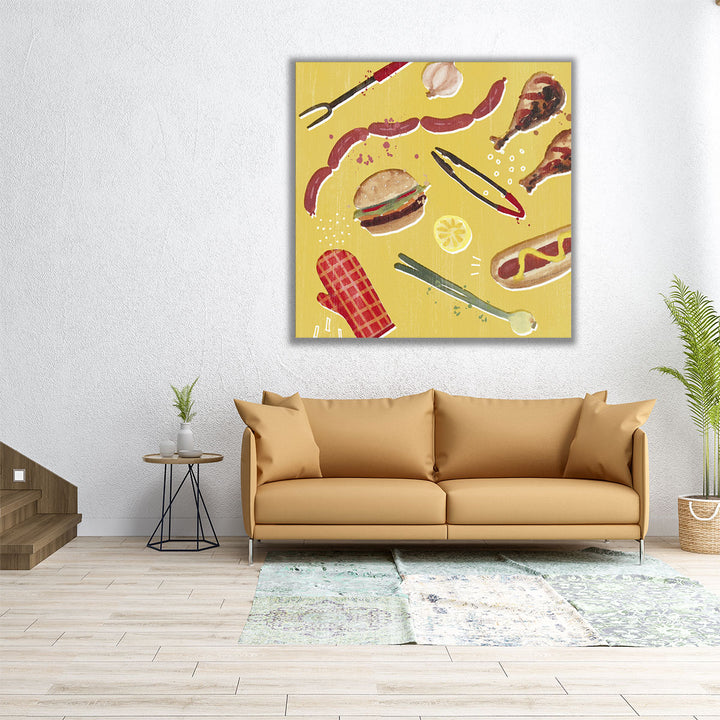 kitchen art – tongs design