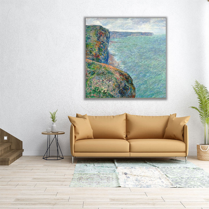 The Sea Seen from the Cliffs of Fecamp, 1881 - Canvas Print Wall Art